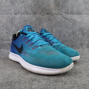 Nike Shoes Womens 7.5 Athletic Trainer Free RN Running Sneaker Blue Black Active